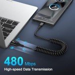 Fast Charging USB C Cable for Samsung & iPhone