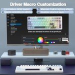 AULA F99 Wireless Mechanical Gaming Keyboard - RGB