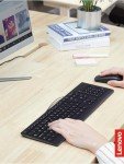 Lenovo 300 Wired Ergonomic USB Keyboard - Black