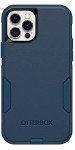OtterBox iPhone 12 & iPhone 12 Pro Commuter Series Case - Bespoke Way (Blazer Blue/Stormy SEAS Blue), Slim & Tough, Pocket-Friendly, with Port Protection