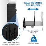 Adjustable Wall Mount Workstation for 32-Inch Monitor