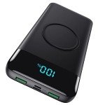 30,800mAh Wireless Power Bank with Smart LCD Display