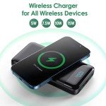 30,800mAh Wireless Power Bank with Smart LCD Display