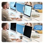 24" Computer Monitor Privacy Screen Shield - 2 Pack