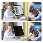 24" Computer Monitor Privacy Screen Shield - 2 Pack