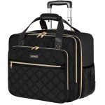 Ytonet Women's Rolling Laptop Bag with Wheels