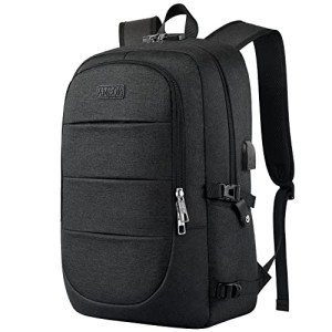 AMBOR Anti-Theft Laptop Backpack with USB Port