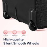 Ytonet Women's Rolling Laptop Bag with Wheels