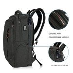 KROSER 17.3" Laptop Backpack with USB Port