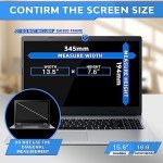 15.6" Laptop Privacy Screen for Multiple Brands