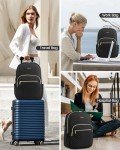 Quilted Laptop Backpack with USB Port for Women