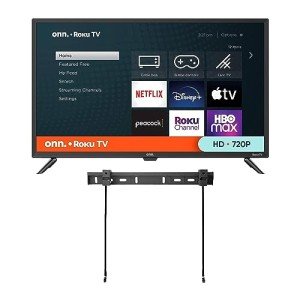 ONN 32" Roku Smart LED TV with Wall Mount