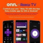 ONN 32" Roku Smart LED TV with Wall Mount