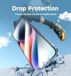 MAGIC JOHN 2 Pack for iPhone 13/14& iPhone 13 Pro 6.1 inch Tempered Glass Screen Protector, Auto Dust-Elimination, Bubble Free, HD Clear, Easy Installation