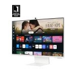 SAMSUNG 32-Inch 4K UHD Smart Monitor with Camera