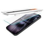 Spigen Tempered Glass Screen Protector [GlasTR EZ FIT] designed for iPhone 16 / iPhone 15 [2 Pack]