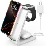 JoyGeek 3-in-1 Wireless Charger for Apple Devices