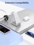 JoyGeek 3-in-1 Wireless Charger for Apple Devices