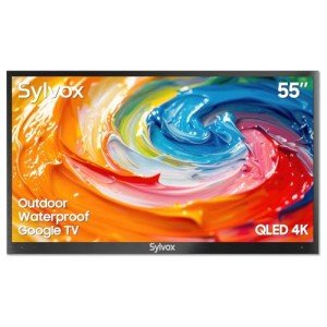 SYLVOX 55'' Outdoor Waterproof 4K QLED TV