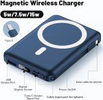 Yiisonger 10000mAh Magnetic Wireless Power Bank