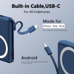 Yiisonger 10000mAh Magnetic Wireless Power Bank