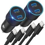 Power-7 Fast Car Charger for iPhone 16 2-Pack