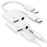 iPhone 16 Pro USB-C to Aux Adapter 2-Pack