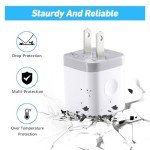 X-EDITION 4-Pack Dual Port USB Wall Charger