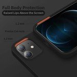Cordking Silicone Shockproof Case for iPhone 12/12 Pro