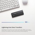 Timetec 256GB Portable External SSD - USB3.2 Gen2