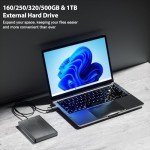 1TB Slim Portable External Hard Drive - USB 3.0