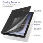 CoBak PU Leather Case for Galaxy Tab A9 Plus