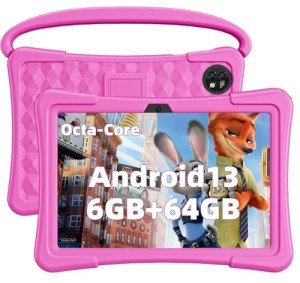 COLORROOM 10" Kids Android Tablet with Case