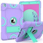 Heavy Duty iPad 9/8/7 Case with Kickstand