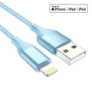 Colorful 6ft Lightning Cables - 4 Pack