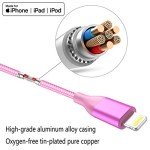 Colorful 6ft Lightning Cables - 4 Pack