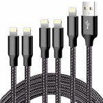 Cugunu MFi Certified 5-Pack Lightning Charging Cables