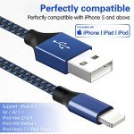 Apple MFi iPhone Charger 5-Pack Lightning Cables