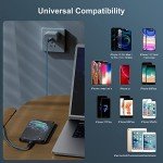 Essri 2-Pack 6FT Nylon Braided iPhone Chargers