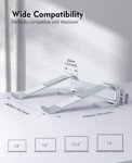 Ergonomic Aluminum Laptop Stand for Desk