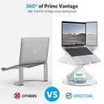 360° Rotating Adjustable Laptop Stand, OMOTON Ergonomic