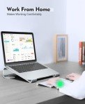 Ergonomic Aluminum Laptop Stand for Desk