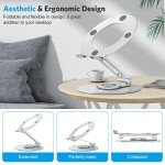 360° Rotating Adjustable Laptop Stand, OMOTON Ergonomic