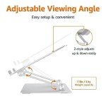 Adjustable Ergonomic Laptop Stand for Desk