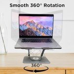 360° Adjustable Laptop Desk Stand with Ergonomic Design