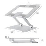 Adjustable Ergonomic Laptop Stand for Desk