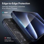 ESR iPhone 15 Pro Full Coverage Screen Protector Pack
