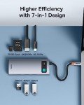 Baseus 7-in-1 USB-C to HDMI Adapter Hub