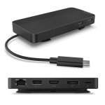 Lenovo USB-C Dual Display Travel Dock - 7 Ports