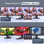 WAVLINK Triple Monitor 4K Docking Station